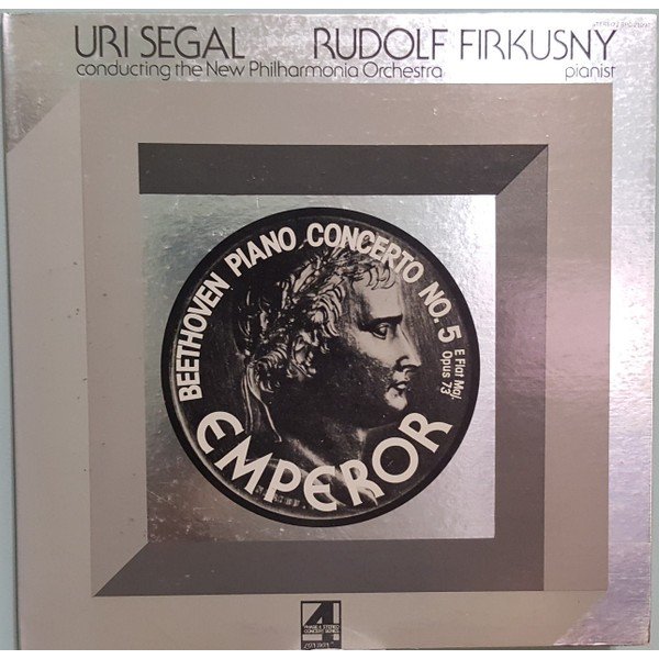 Beethoven*, Rudolf Firkušný, Uri Segal Conducting New Philharmonia Orchestra - Beethoven Piano Concerto No. 5 In E Flat Major Opus 73 (