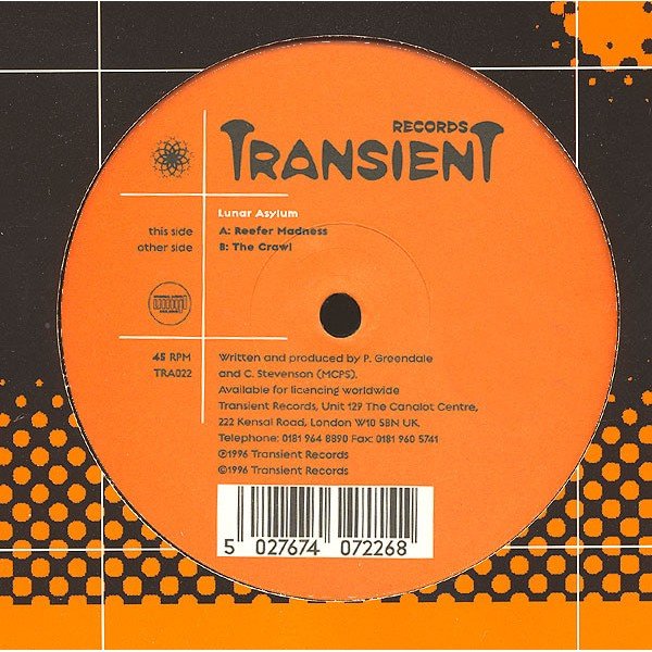 Lunar Asylum - Reefer Madness / The Crawl (12