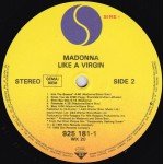 Madonna - Like A Virgin (LP, Album, RE, RSA)