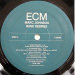Marc Johnson (2) - Bass Desires (LP, Album)