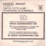 Marcel Amont - Capita Tutto A Me / Pomeriggio  Di Domenica (7