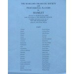 The Marlowe Dramatic Society And Professional Players - Hamlet (5xLP, RE + Box)