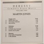 Martin Jones (3) - Debussy, Complete Piano Works Volume Two (CD, Album)