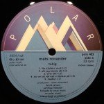 Mats Ronander - Tokig (LP, Album)