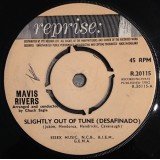 Mavis Rivers - Slightly Out Of Tune (Desafinado) / Footsteps Of A Fool (7