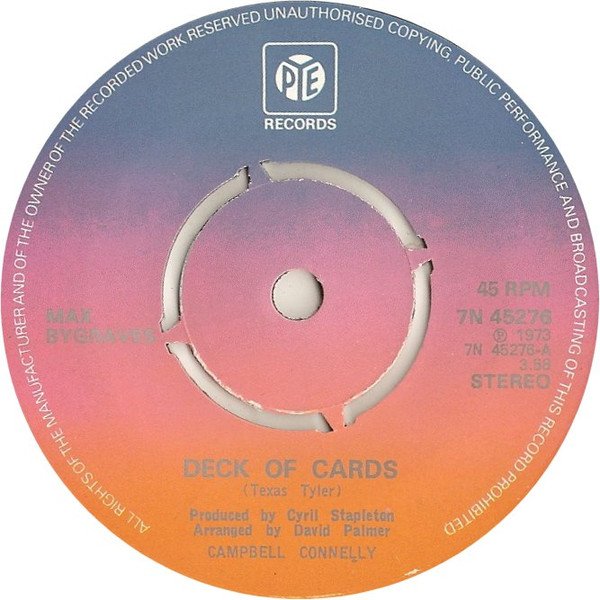Max Bygraves - Deck Of Cards (7
