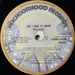 Melanie (2) - As I See It Now (LP, Album, Gat)