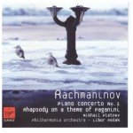 Mikhail Pletnev, Philharmonia Orchestra, Libor Pešek - Rachmaninov* - Piano Concerto № 1, Rhapsody On A Theme Of Paganini (CD, Album, RE)