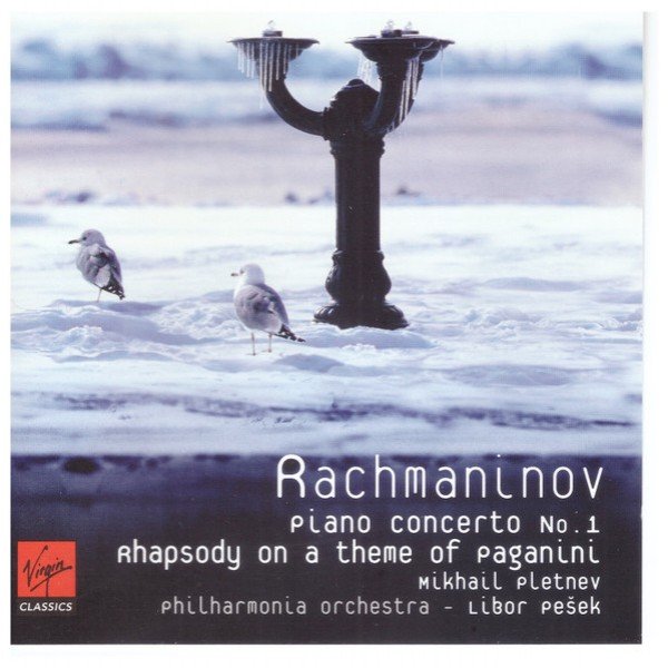 Mikhail Pletnev, Philharmonia Orchestra, Libor Pešek - Rachmaninov* - Piano Concerto № 1, Rhapsody On A Theme Of Paganini (CD, Album, RE)