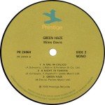 Miles Davis - Green Haze (2xLP, Comp, Mono, RM)