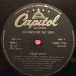 Miles Davis - The Birth Of The Cool (LP, Comp, Mono, RE)