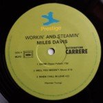Miles Davis - Workin' And Steamin' (2xLP, Comp, RE, RM)