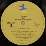 The Modern Jazz Quartet - Concorde (LP, Album, Mono, RE)