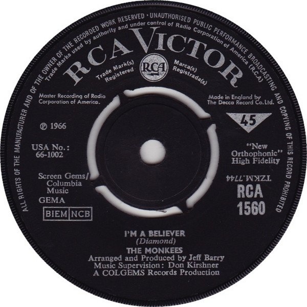 The Monkees - I'm A Believer (7