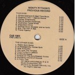 Monty Python - Monty Python's Previous Record (LP, RP)