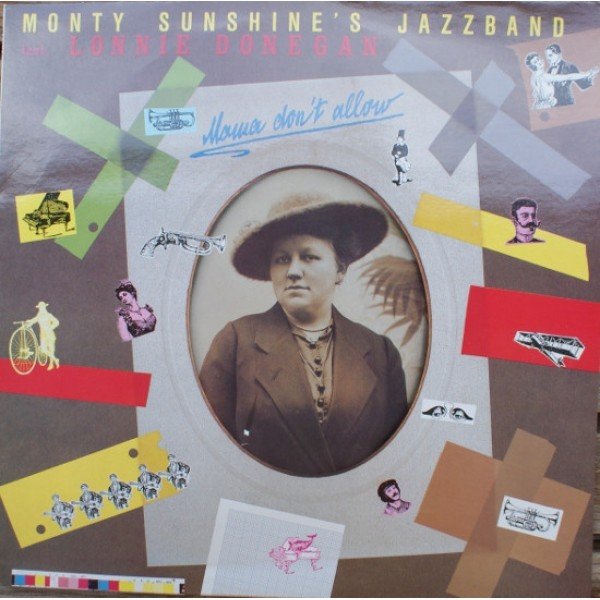 Monty Sunshine's Jazzband* Feat. Lonnie Donegan - Mama Don't Allow (LP)
