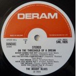 The Moody Blues - On The Threshold Of A Dream (LP, Album)