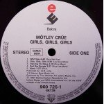 Mötley Crüe - Girls, Girls, Girls (LP, Album, Whi)
