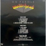 Motörhead - On Parole (LP, Album, RE)