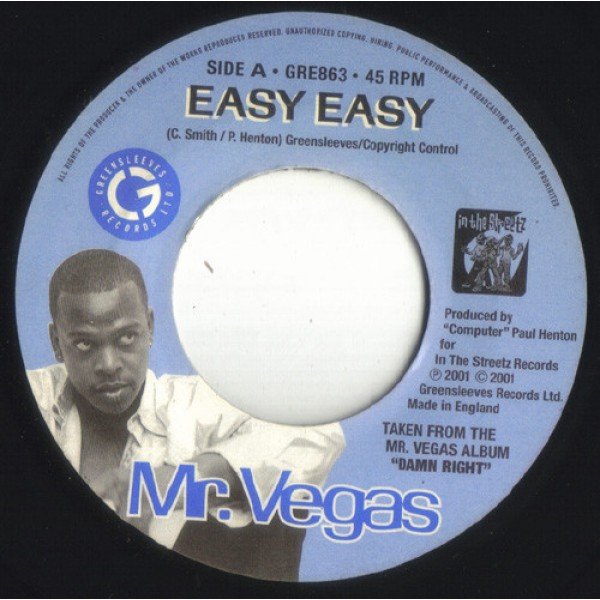 Mr. Vegas - Easy Easy / Rise (7