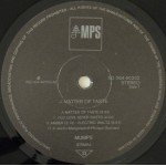 Mumps (2) - A Matter Of Taste (LP, Album)