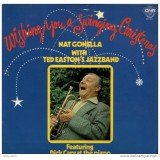 Nat Gonella With Ted Easton's Jazzband Featuring Dick Cary - Wishing You A Swinging Christmas (LP)