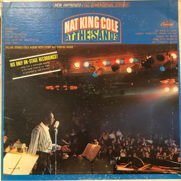 Nat King Cole - At The Sands (LP, Album)