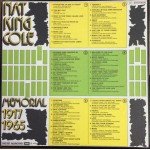 Nat King Cole - Memorial 1917  - 1965 (3xLP, Comp, Box)