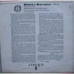 Rimsky-Korsakov*, The Leningrad Symphony Orchestra*, Ivan Vrotoshoff - Scheherazade Symphonic Suite, Op. 35 (LP, Album)