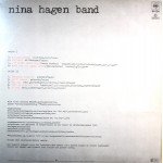 Nina Hagen Band - Unbehagen (LP, Album)