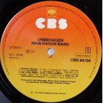 Nina Hagen Band - Unbehagen (LP, Album)