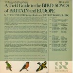 No Artist - The Peterson Field Guide To The Bird Songs Of Britain And Europe, Record 8 (LP, RE)