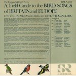 No Artist - The Peterson Field Guide To The Bird Songs Of Britain And Europe, Record 9 (LP, RE)