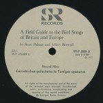 No Artist - The Peterson Field Guide To The Bird Songs Of Britain And Europe, Record 9 (LP, RE)