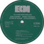 Old And New Dreams - Old And New Dreams (LP, Album)