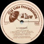 Old Time Freewheelers - Alive In 't Kerkepadje (LP, Album)