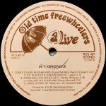 Old Time Freewheelers - Alive In 't Kerkepadje (LP, Album)