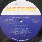 The Originals - California Sunset (LP, Album)