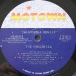 The Originals - California Sunset (LP, Album)
