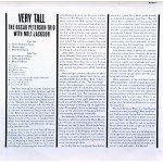 Oscar Peterson Trio* With Milt Jackson - Very Tall  (LP, Album, RE)