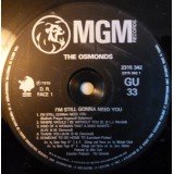 The Osmonds - I'm Still Gonna Need You (LP)