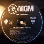 The Osmonds - I'm Still Gonna Need You (LP)
