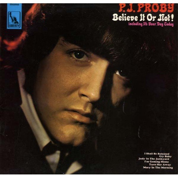 P.J. Proby - Believe It Or Not! (LP, Album, Mono)
