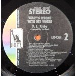 P.J. Proby - What's Wrong With My World (LP, Album, All)