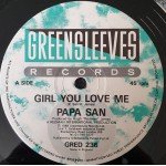 Papa San / Charmaine* - Girl You Love Me / When Me Just A Come (12