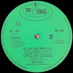 Patti Page - Let's Get Away From It All (LP, Album, Mono, RE)