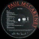 Paul McCartney - All The Best ! (2xLP, Comp)