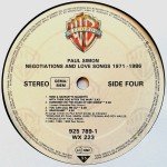 Paul Simon - Negotiations And Love Songs (1971-1986) (2xLP, Comp)