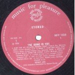 Peggy Lee - The Song Is You (LP, Album, RE)