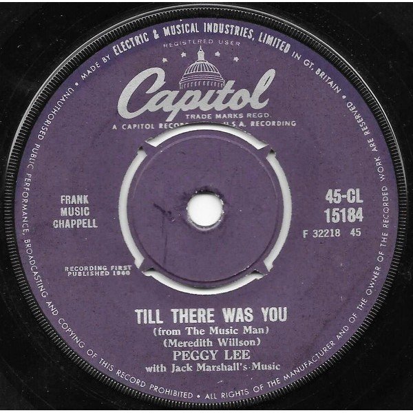 Peggy Lee - Till There Was You (7